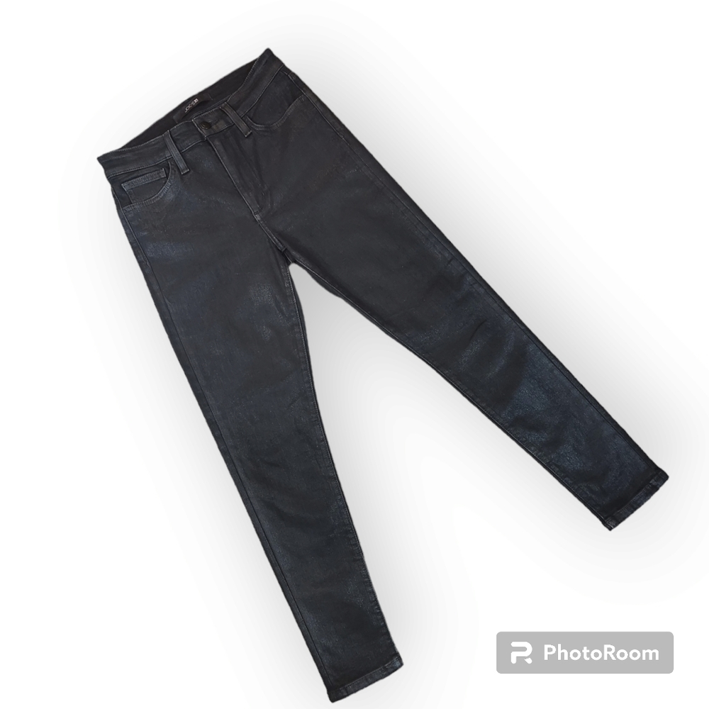 Joe's Coated Skinny Jeans - Black